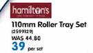  Hamilton's 110mm Roller Tray Set-Per Set