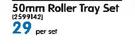 Hamilton's 50mm Roller Tray Set-Per Set