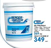 Berger Master 20Ltr PVA Paint