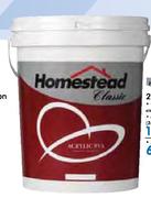 Homestead 20Ltr Acrylic PVA