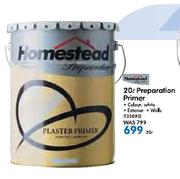 Homestead 20Ltr Preparation Primer