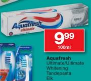 Aquafresh Ultimate/Ultimate Whitening Tandepasta-100Ml