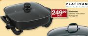 Platinum Electric Non-Stick Frying Pan