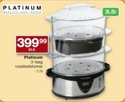 Platinum 3.5L 3-Laag Voedselstomer