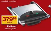 Platinum Health Griller