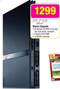 PS2 Black Console