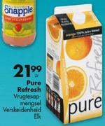 Pure Refresh Vrugtesapmengsel-2Ltr