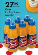 Oros Ice Tea/Squash-6 x 300ml