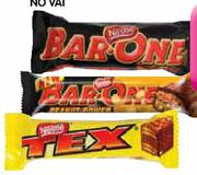 Nestle Bar-One, Bar-One Peanut Or Tex(Large)