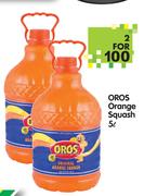 Oros Orange Squash-2x5L