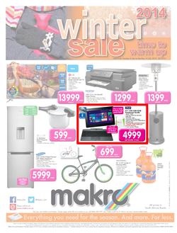 Makro : Winter Sale (8 Jul - 14 Jul 2014), page 1