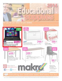 Makro : Educational Supplies (8 Jul - 21 Jul 2014), page 1