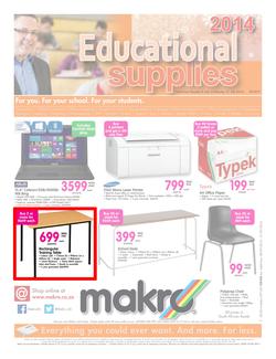 Makro : Educational Supplies (8 Jul - 21 Jul 2014), page 1
