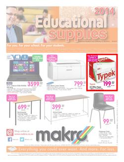 Makro : Educational Supplies (8 Jul - 21 Jul 2014), page 1