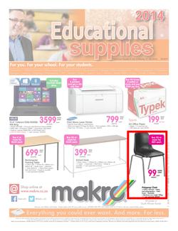 Makro : Educational Supplies (8 Jul - 21 Jul 2014), page 1