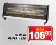 Diamond Heater 4 Bar-Each