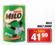 Milo Malt Drink-1 x 500g