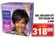D&L Relaxer Kit Eco Salon PK-2.4kg 
