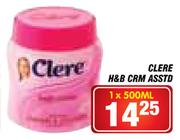 Clere H&B Crm Asstd-1 x 500ml