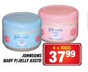 Johnsons Baby P/Jelly Asstd-6 x 100g