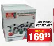 Bon Voyage Pot Set NW7-10PC x 