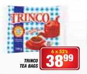 Trinco Tea Bags-6 x 52's