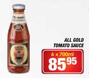 All Gold Tomato Sauce-6 x 700ml