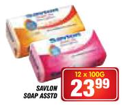 Savlon Soap Asstd-12 x 100g