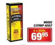 Woods C/Syrup Adult-6 x 50ml