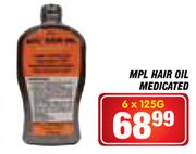 MPL Hair Oil Medicated-6 x 125g