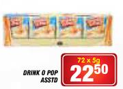 Drink O Pop Asstd-72 x 5g