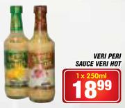 Veri Peri Sauce Veri Hot-1 x 250ml