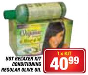 Uot Relaxer Kit Conditioning Regular Olive Oil-1 x  Kit