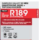Samsung Galaxy S3 Mini Smartphone (I8200) + Top Dog Voucher-On UChoose Flexi 100