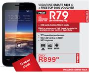 Vodafone Smart Mini 4 + Freetop Dog Voucher-On UChoose Flexi 100