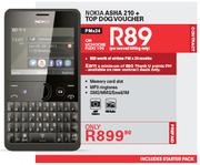 Nokia Asha 210 + Top Dog Voucher-On UChoose Flexi 100