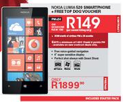 Nokia Lumia 520 Smartphone + FreeTop Dog Voucher