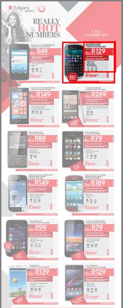 Edgars Mobile : Really Hot Numbers (7 Jul - 6 Aug 2014), page 1