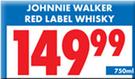 Johnie Walker Red Label Whisky-750ml