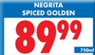 Negrita Spiced Golden-750ml