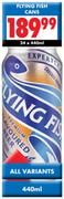 Flying Fish Cans(All variants)-24x440ml