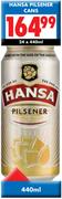 Hansa Pilsener Cans-24x440ml