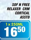 Sof N Free Relaxer Crm Cortical Asstd-1x250ml