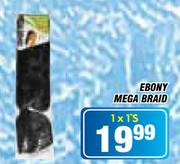 Ebony Mega Braid-1x1's