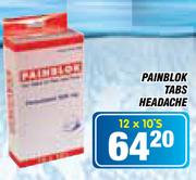 Painblok Tabs Headache-12x10's