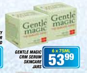 Gentle Magic Crm Serum Skincare Jars-6x75ml