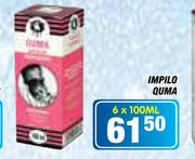 Impilo Quma-6x100ml