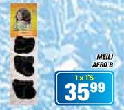 Meili Afro B-1x1's