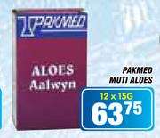 Pakmed Multi Aloes-12x15g