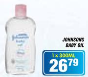 Johnsons Baby Oil-1x300ml